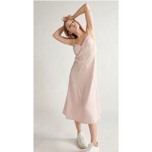 NWT Thakoon Blush Pink A-Line Spaghetti Strap Slip‎ Dress Size 8
